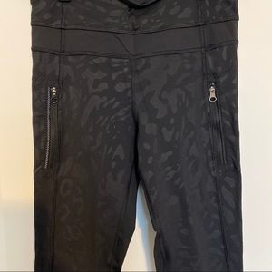 Lululemon Inspire Tight Animal Swirl Embossed Camo